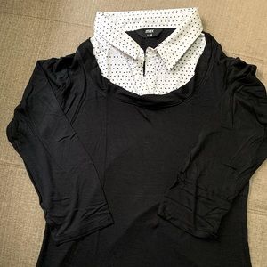 2 in 1 polka top